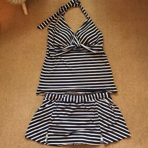 Lands End women’s halter neck tankini set